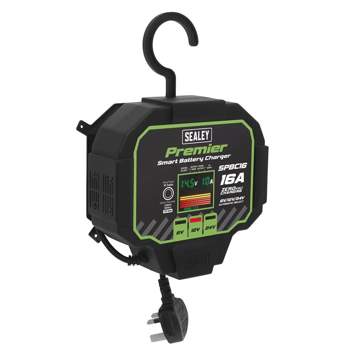Sealey SPBC16 Battery Charger 16A Fully Automatic