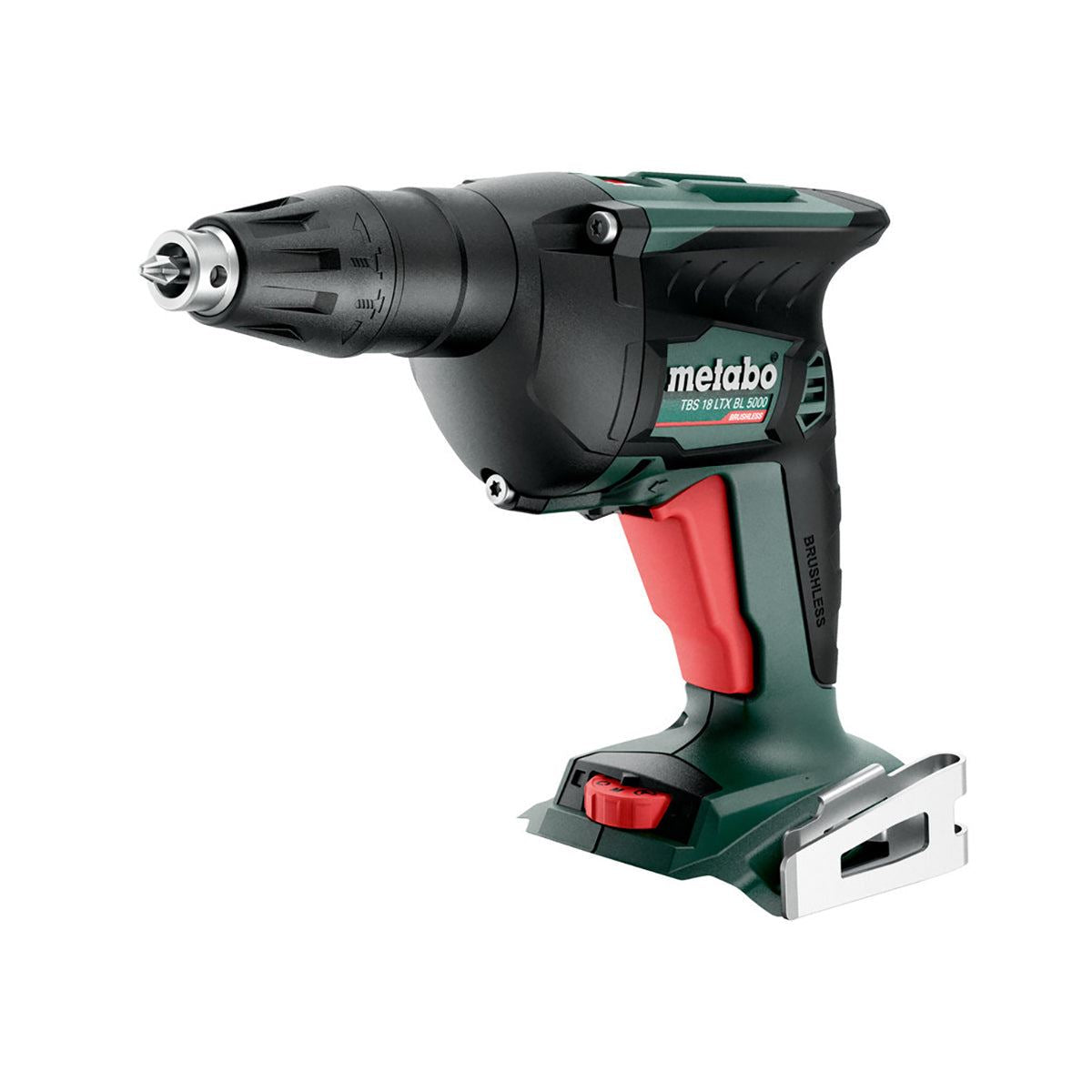 Metabo TBS 18 LTX BL 5000 18V Brushless Drywall Screwdriver with 1 x 2.0Ah Battery Charger & Metabox
