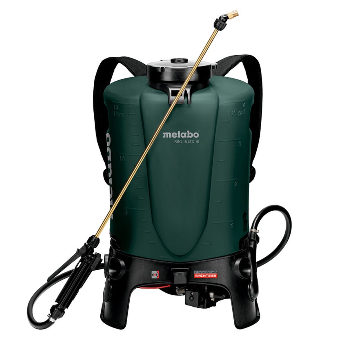 Metabo RSG 18 LTX 15 18V 15L Back Pack Sprayer with 1 x 2.0Ah Battery & Charger