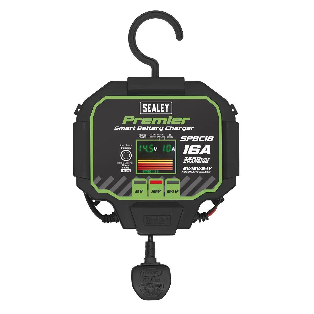 Sealey SPBC16 Battery Charger 16A Fully Automatic