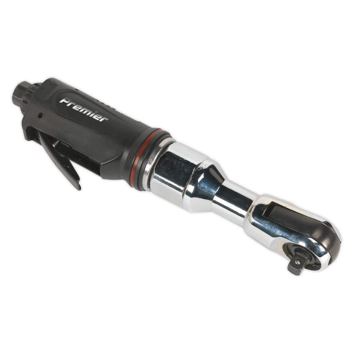 Sealey SA607 Premier Air Ratchet Wrench 3/8 Inch Sq Drive