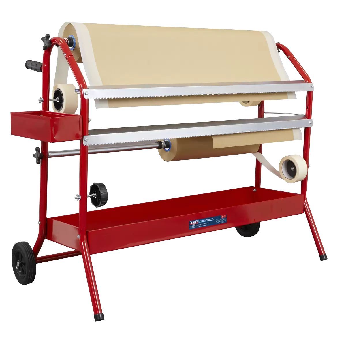 Sealey MK67 Masking Paper Dispenser 2 x 900mm Trolley