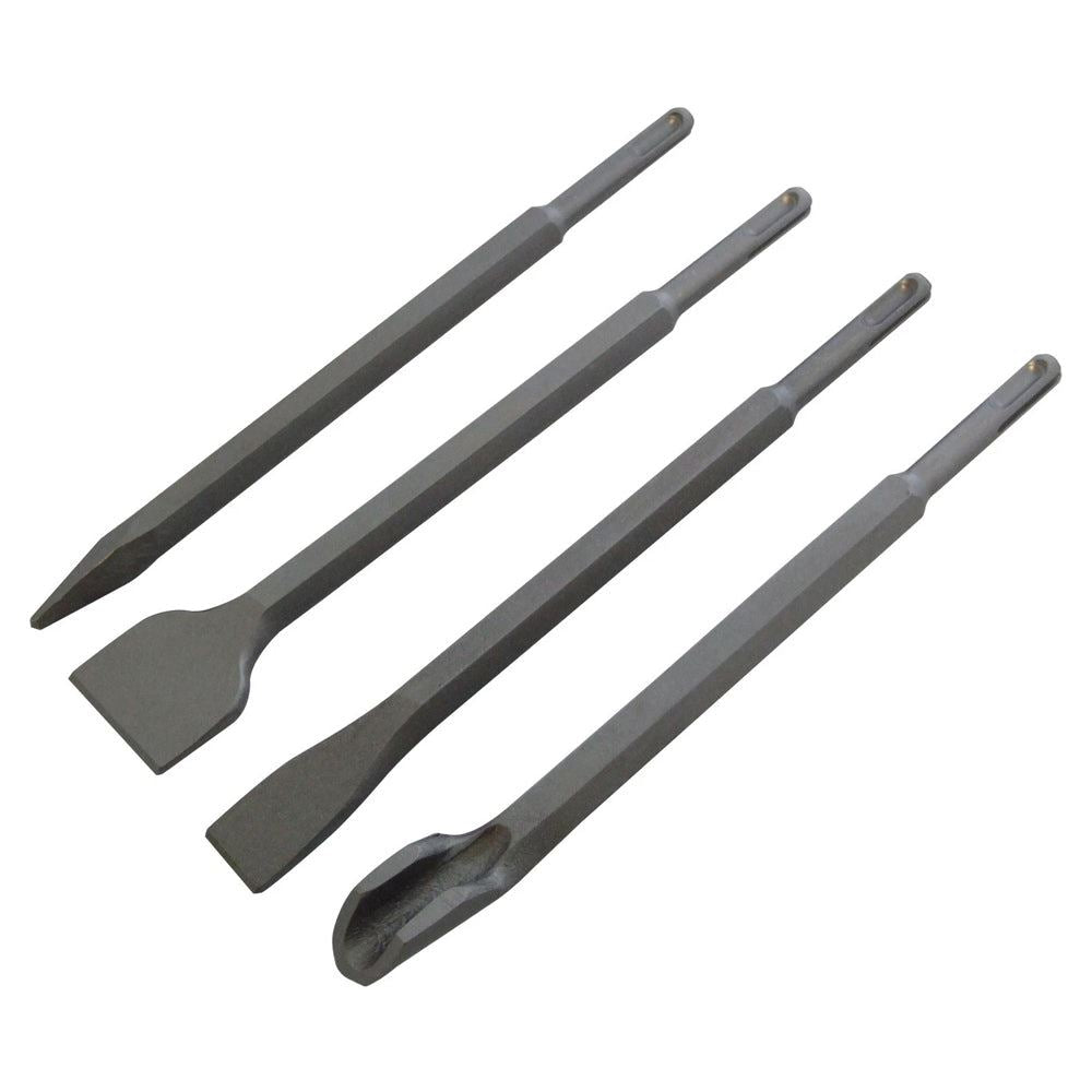 Makita DHR264ZJ 36V LXT SDS+ Rotary Hammer Drill With 4 Piece Chisel Set + Keyless Chuck