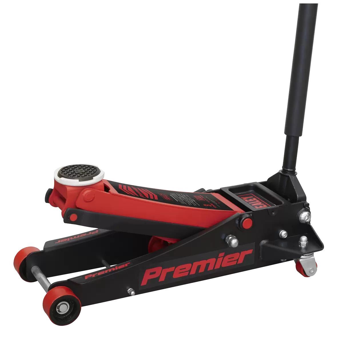 Sealey 3040AR Trolley Jack 3tonne Rocket Lift Red
