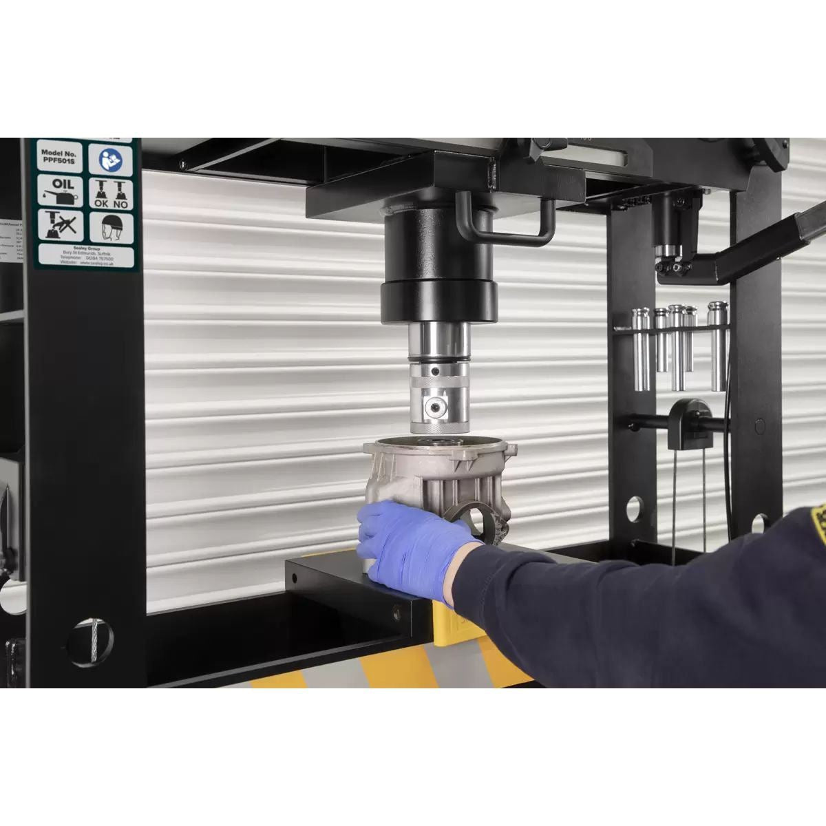 Sealey PPF501S Viking Air/Hydraulic Press 50 Tonne