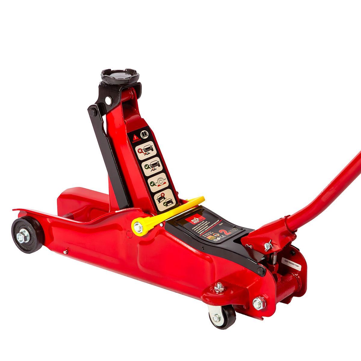 Big Red Torin 2-Ton Hydraulic Jack, Lifting Range 85-330 mm
