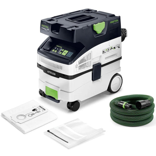 Festool CLEANTEC CTM MIDI I AC M-Class Wet and Dry Mobile Dust Extractor 15L 230V GB - 578554