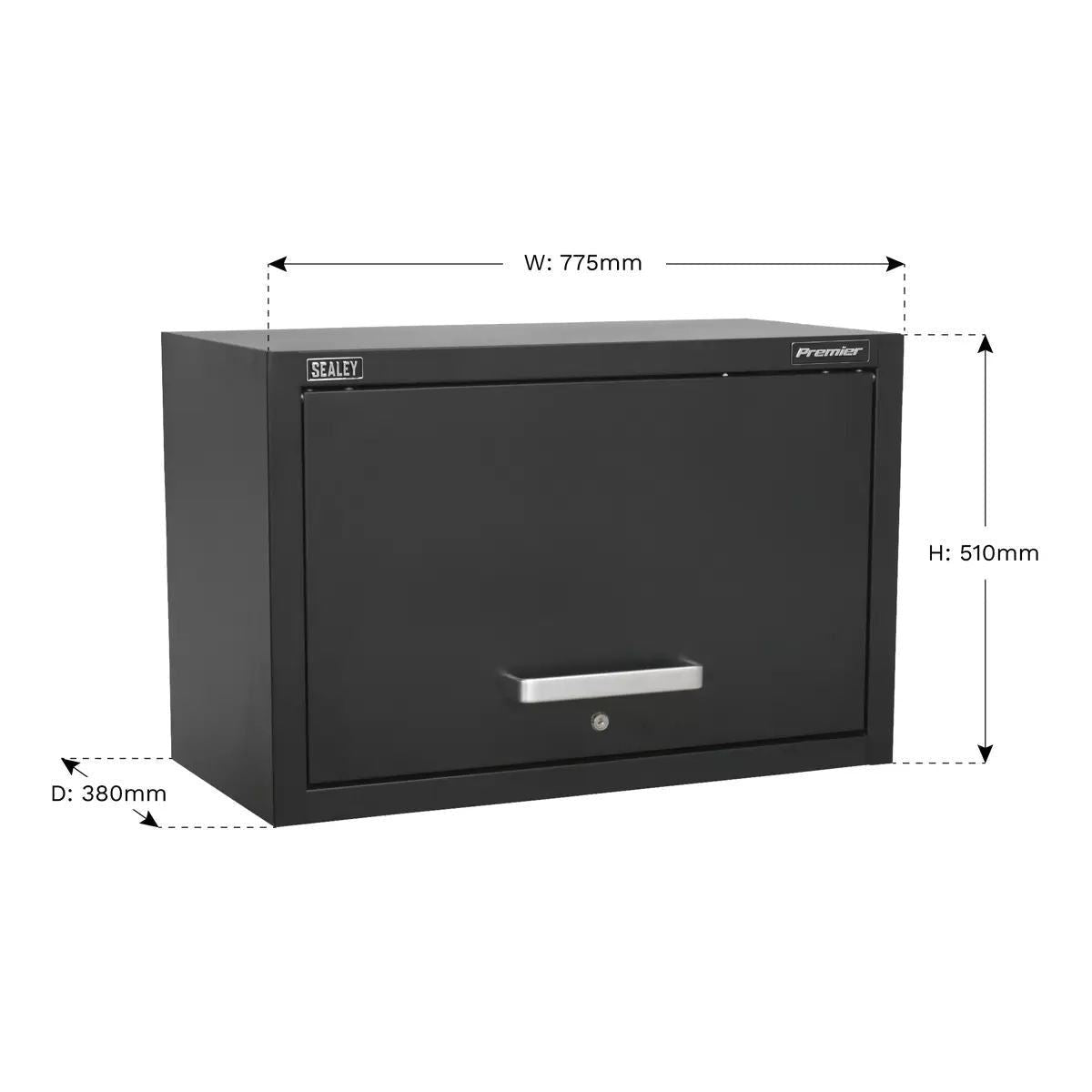 Sealey APMS13 Modular Wall Cabinet 775mm Heavy-Duty