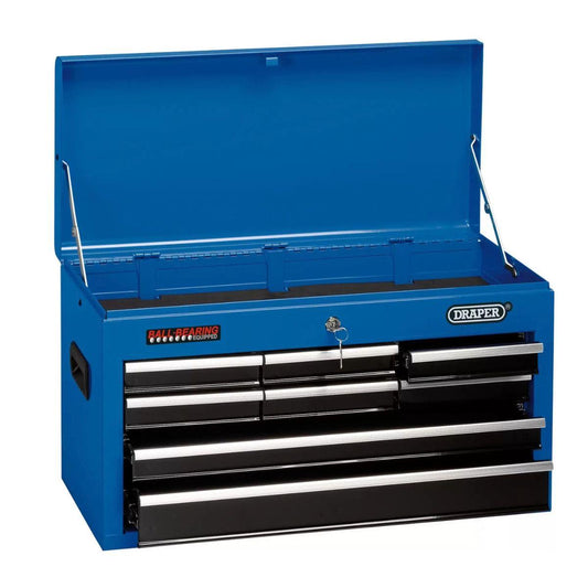 Draper TC8D Tool Chest 8 Drawer 26 Inch Blue 14898