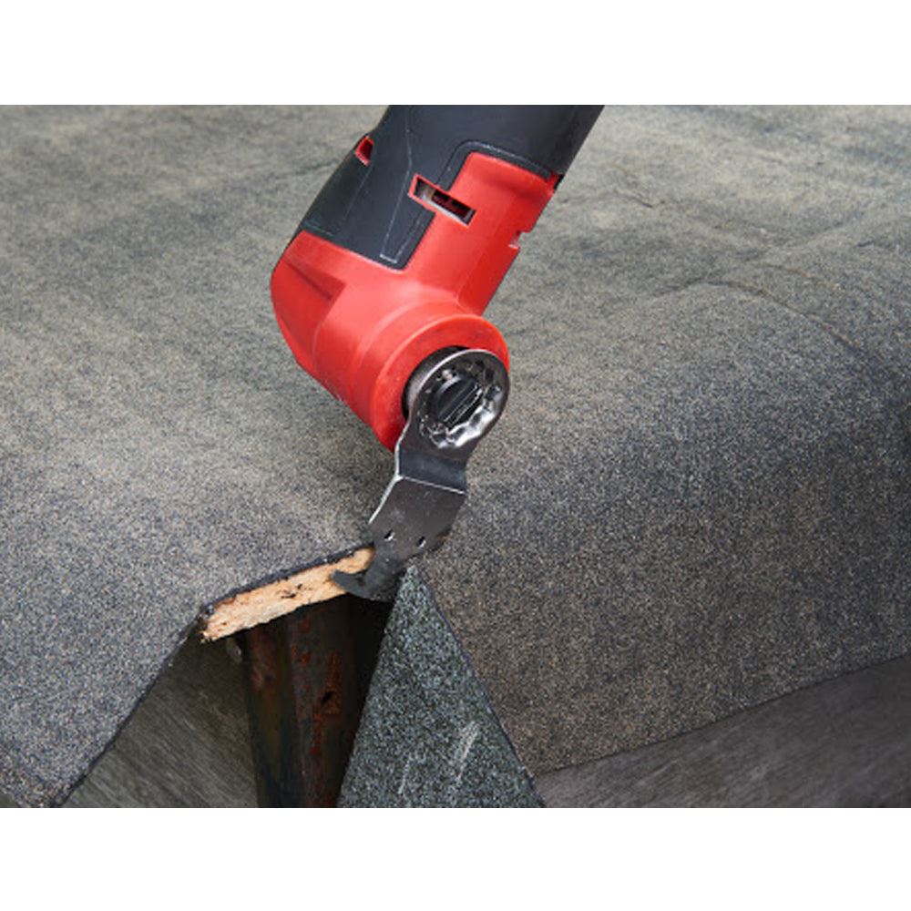 Milwaukee M12FMT-0 12V Brushless Multi Tool Body with 8 Piece Accessories Set