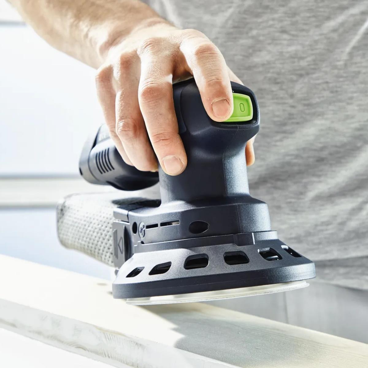 Festool ETSC 125 3,0 I-Plus 18V Brushless Eccentric Sander with 2 x 3.0Ah Batteries, Charger & Case 578855