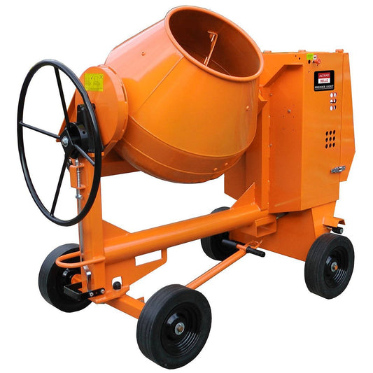 Belle PM08 Premier 100XT Electric Site Mixer 110V/50Hz Robust Mixer for Heavy-Duty Use