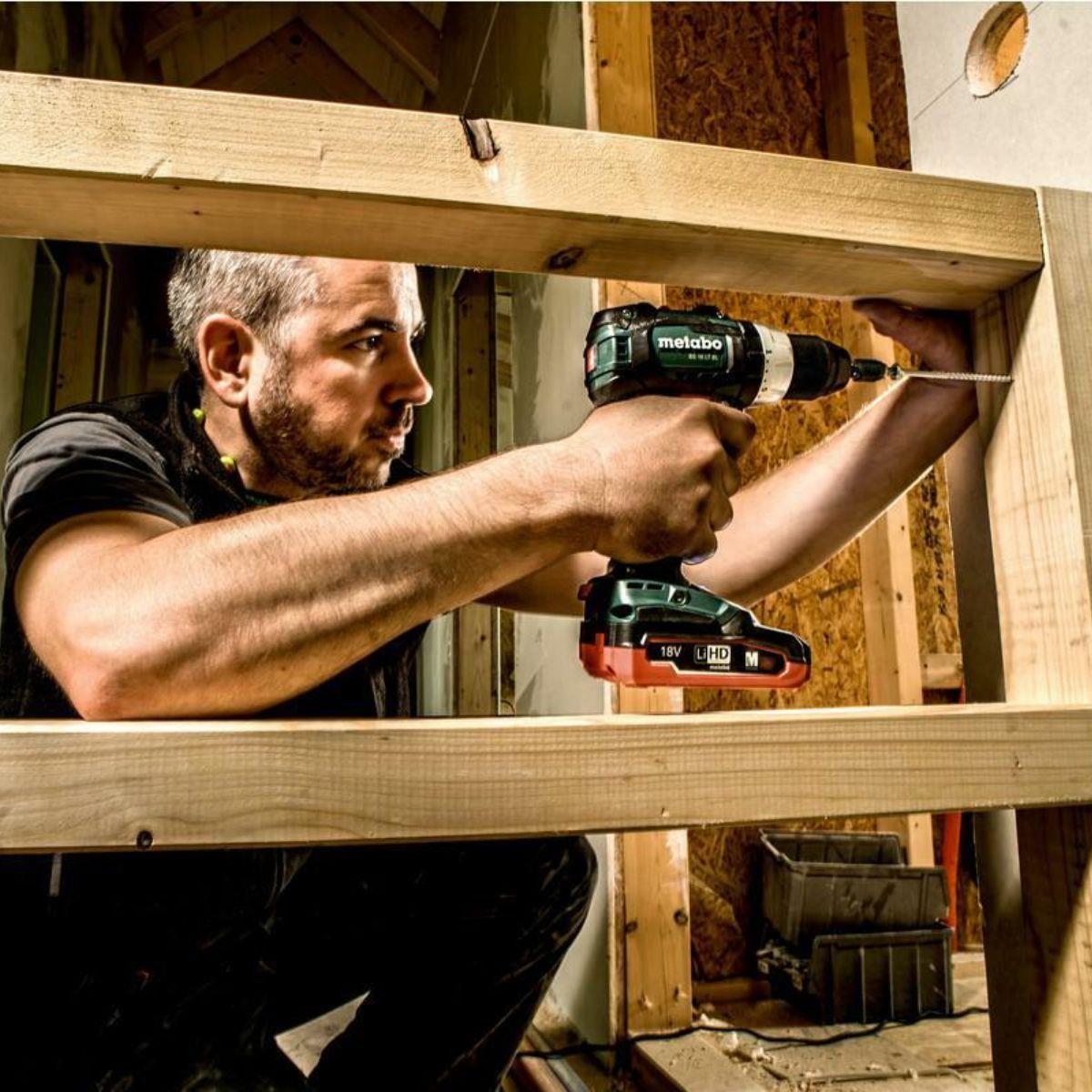 Metabo BS 18 LT BL 18V Brushless Drill Driver With 1 x 5.2Ah Battery & Charger