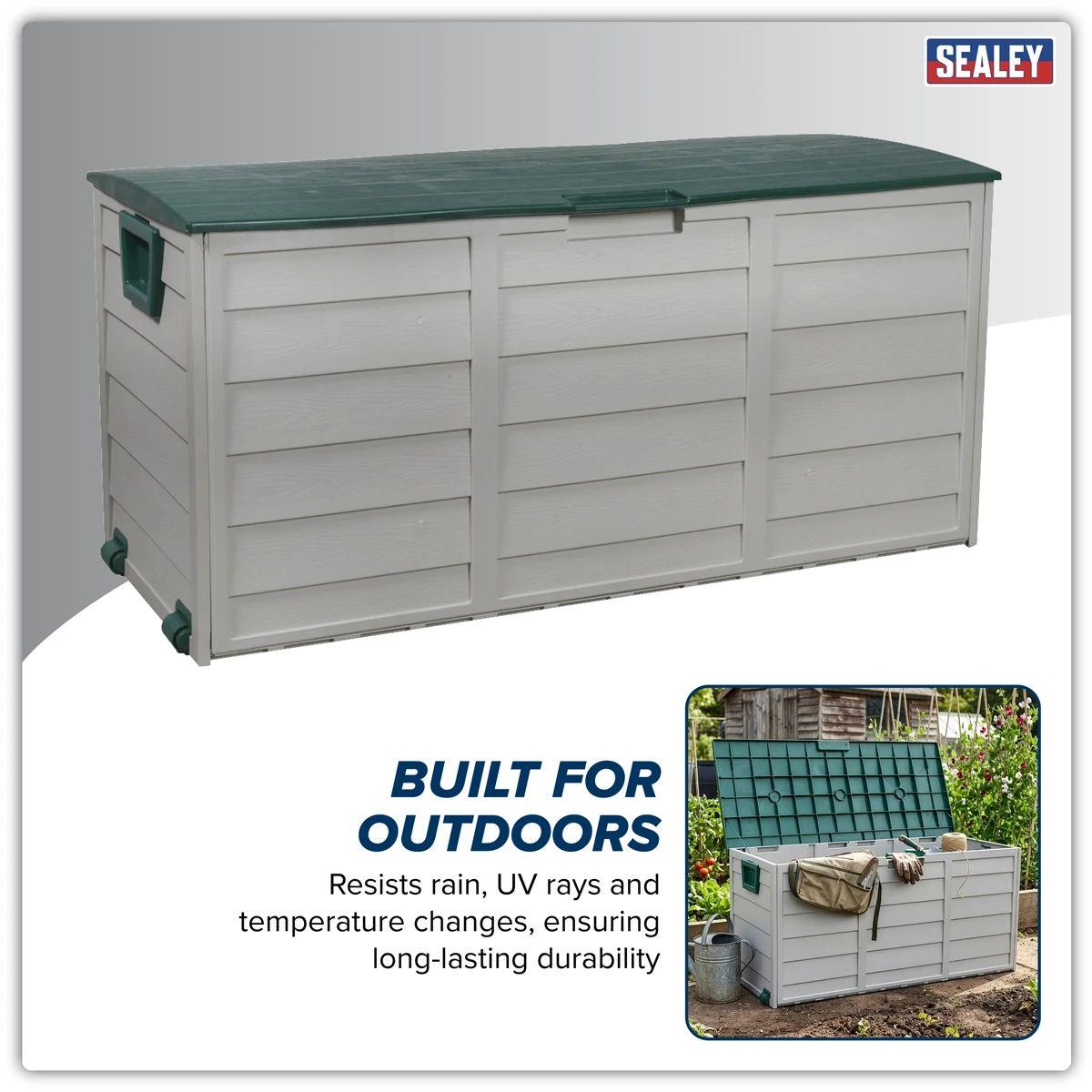 Sealey SBSC01 Outdoor Storage Box Polypropylene