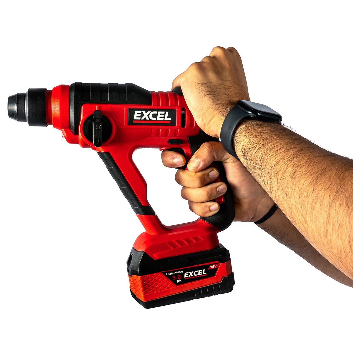 Excel 18V SDS+ Cordless Rotary Hammer Drill Body Only (Battery & Charger Not Included)