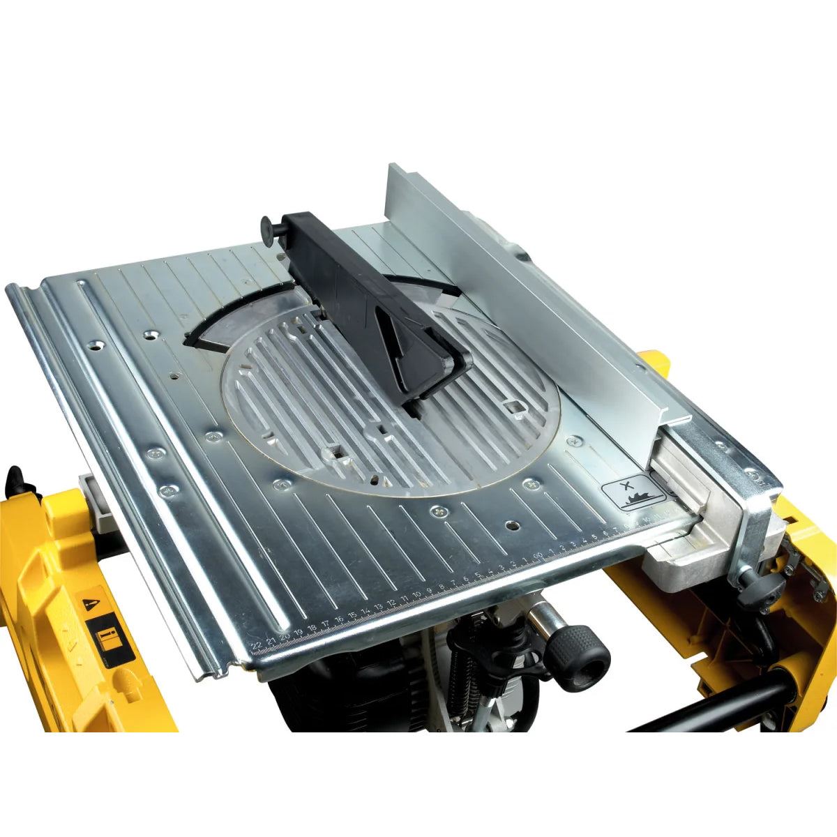 DeWalt DW743N 250mm Combination Flip-Over Saw 240V/2000W Table Saw & Mitre Saw in One Compact Design