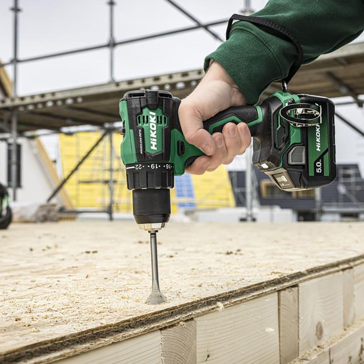 Hikoki DV18DEW2Z 18V Brushless Combi Drill with 1 x 2.0Ah Battery & Charger