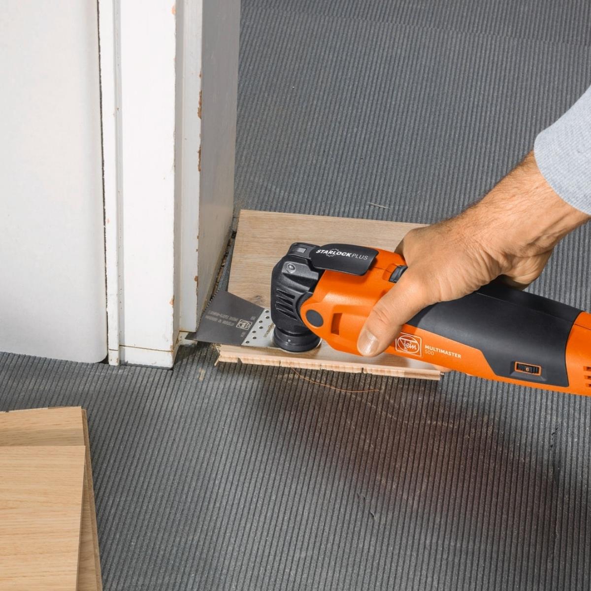 Fein MM 500 PLUS STARLOCK MultiMaster Oscillating Multi-Tool In L-Boxx Carry Case 230V