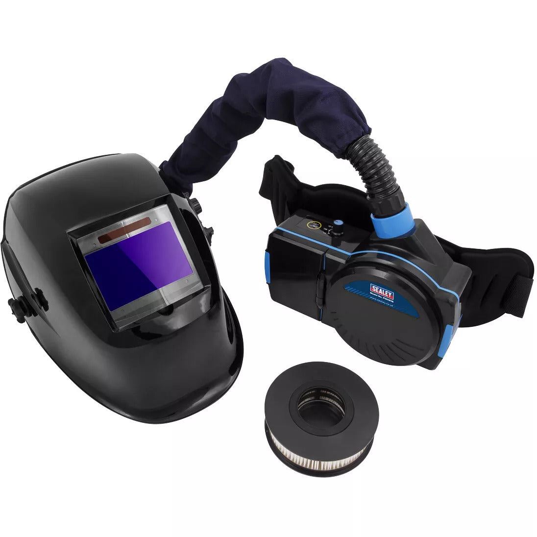 Sealey PWH616 Welding Helmet with Powered Air Purifying Respirator