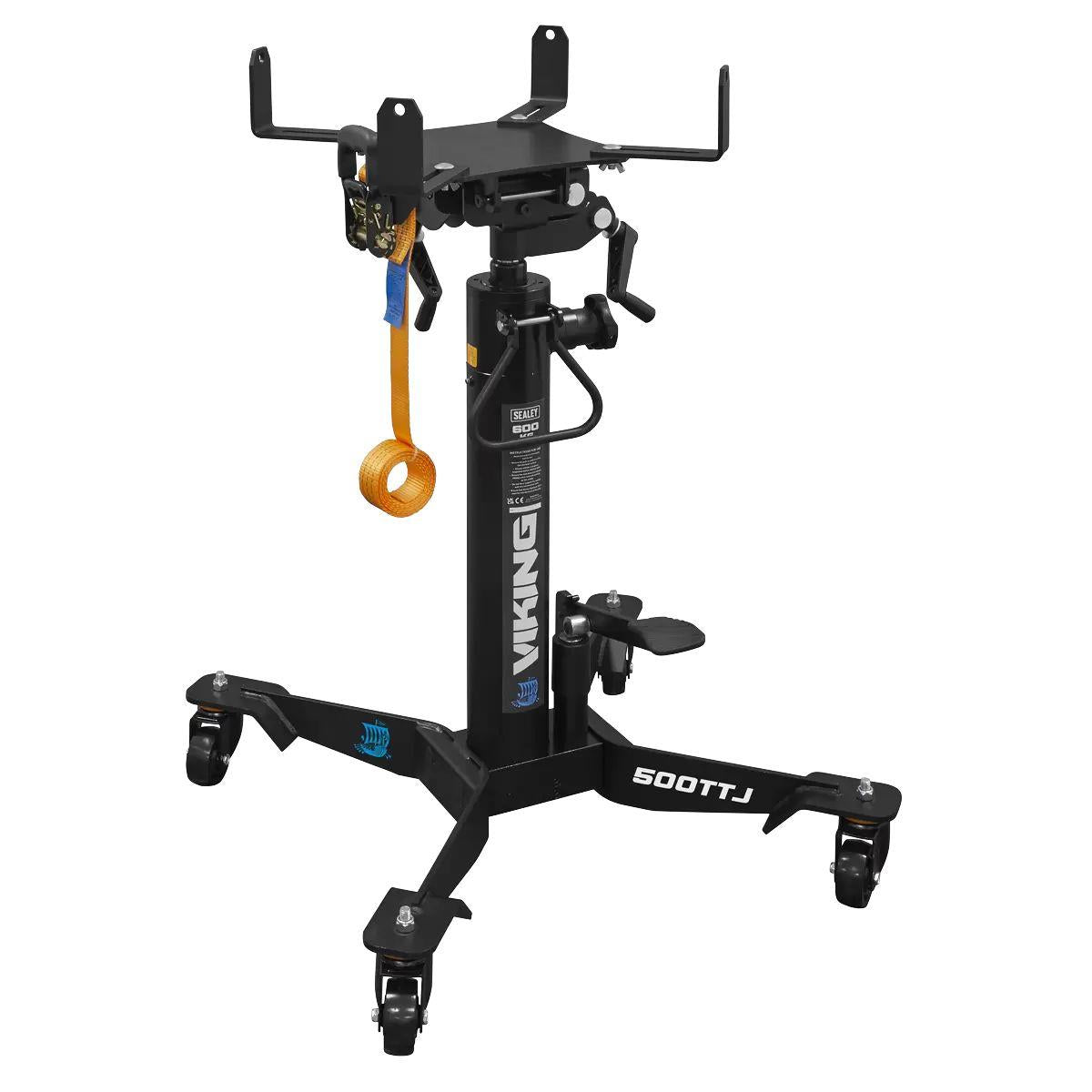 Sealey 500TTJ Transmission Jack 0.5tonne Vertical Telescopic