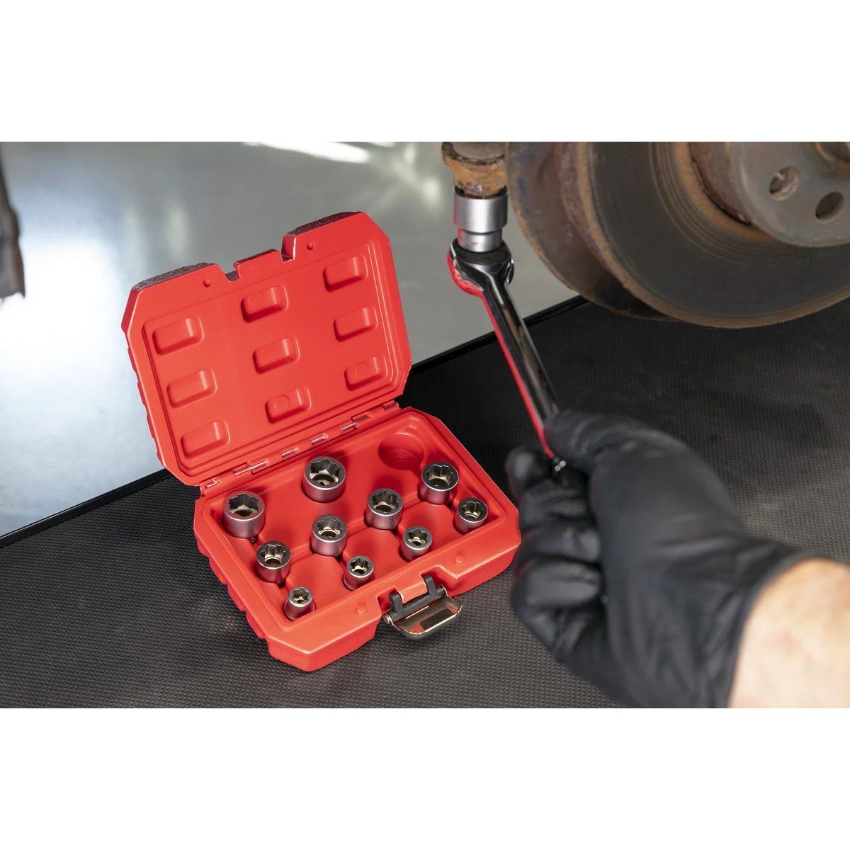 Sealey AK7281 Premier Bolt Extractor Socket Set 3/8
