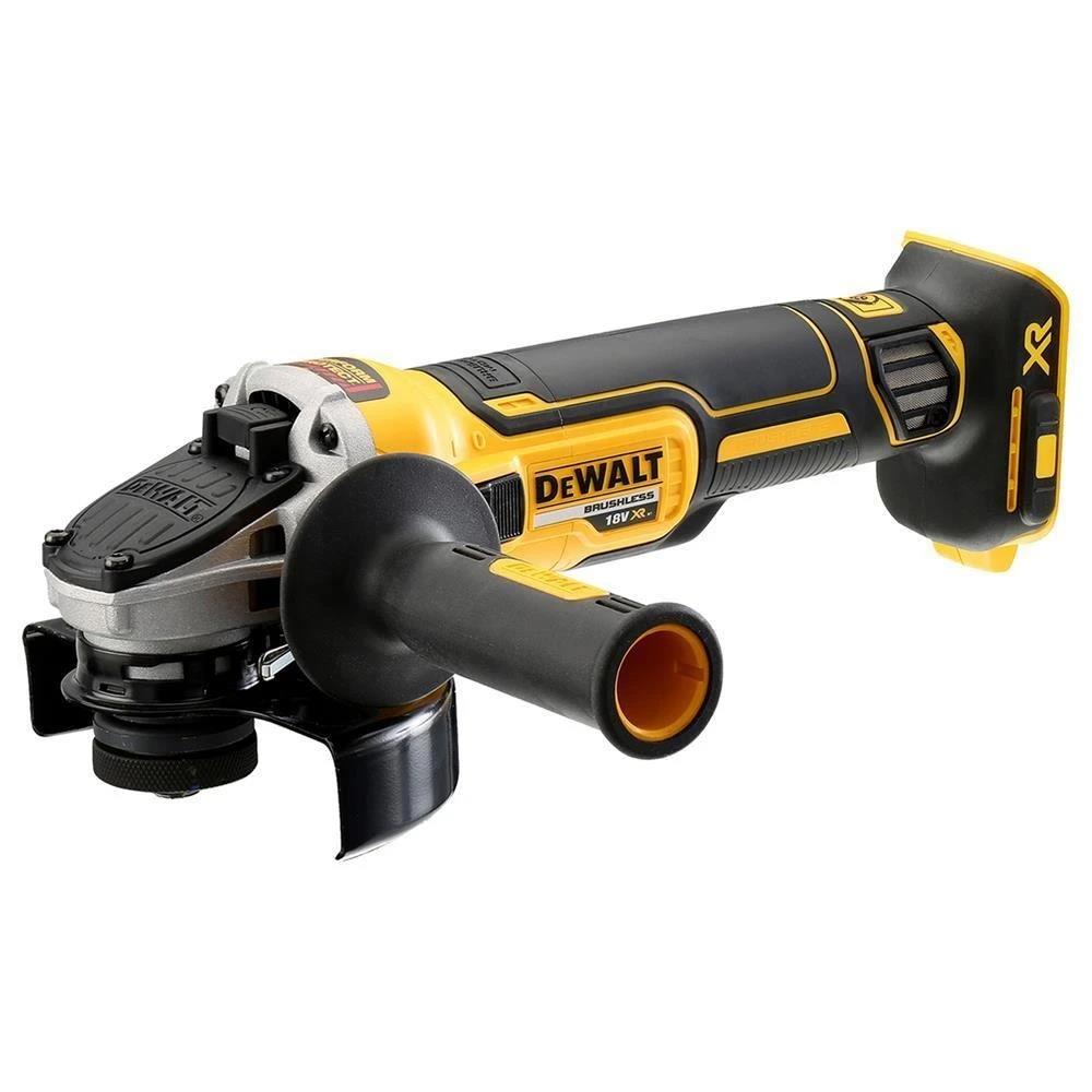 Dewalt DCG405P2 18V XR Brushless 125mm Angle Grinder with 2 x 5.0Ah Batteries, Charger & Case