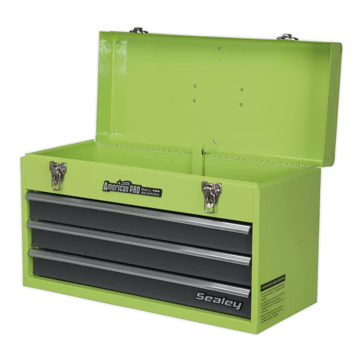 Sealey AP9243BBHV Tool Chest 3 Drawer Portable with Ball-Bearing Slides