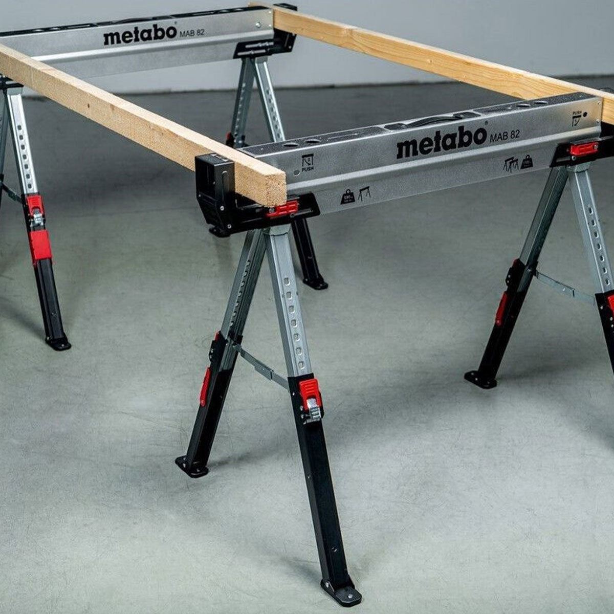 Metabo Sawhorse Work Trestle Set Twin Pack MAB 82 626990000