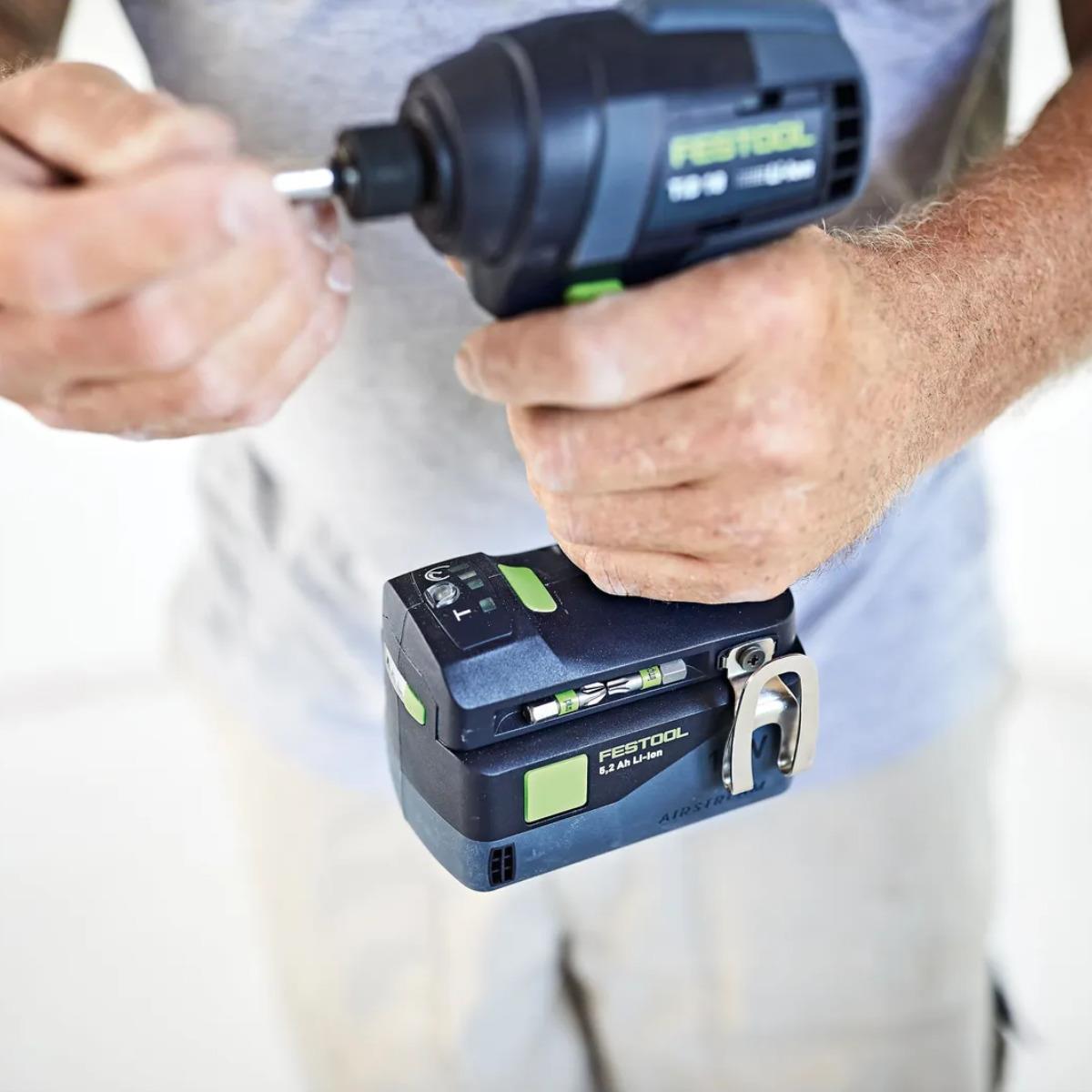 Festool TID 18 HPC4,0I-Set T18GB 18V Brushless Impact Driver & Drill Driver Twin Set with 2 x 4.0Ah Battery, Charger & Case 577245