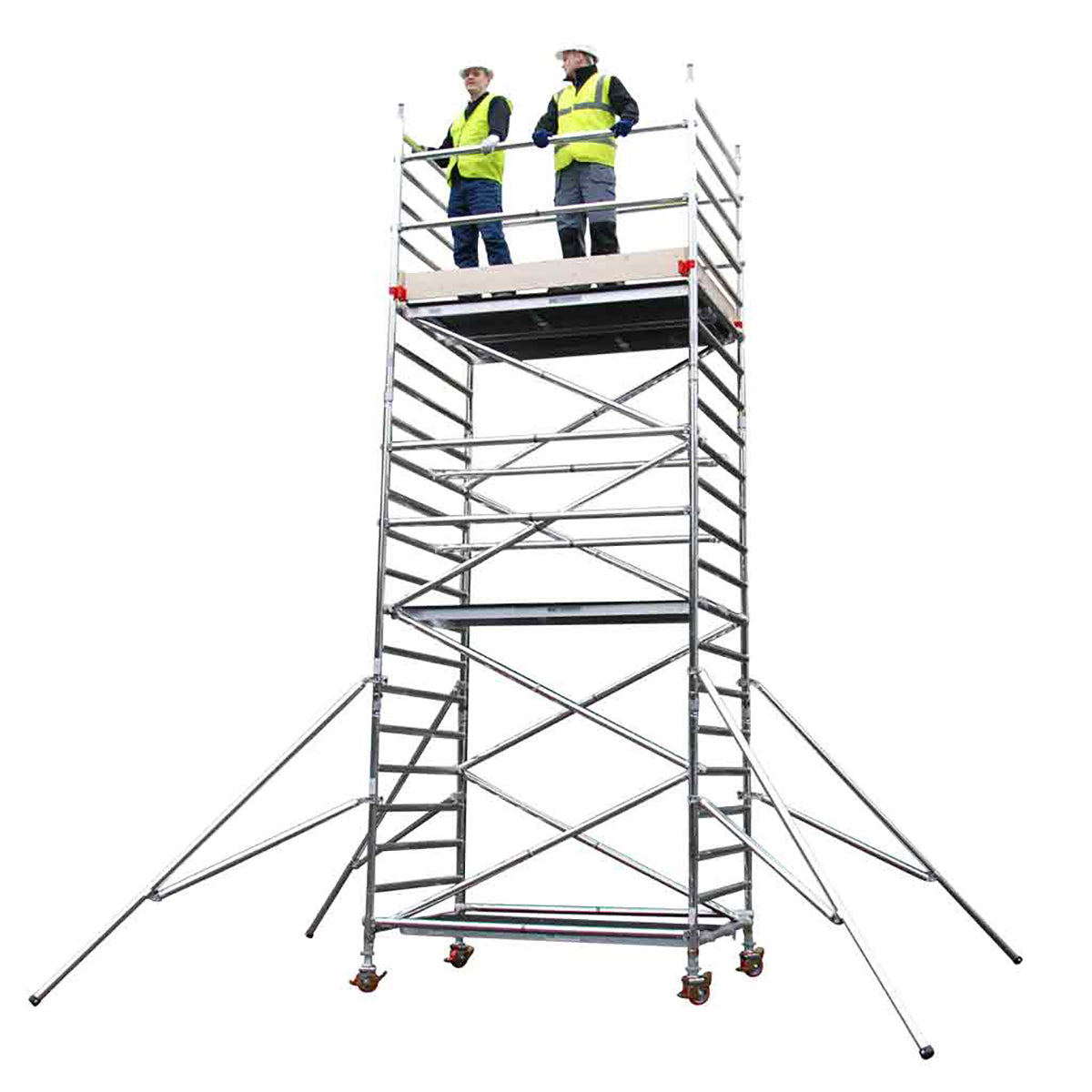 TB Davies Single Width Aluminium Scaffold Tower 0.70m x 2.0m x 5.59m Compact & Durable 3012-009