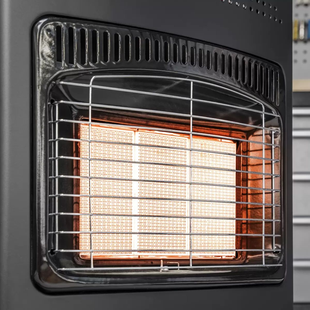 Sealey CH4200 4.2KW Cabinet Gas Heater Portable, Safe, Adjustable Heating for Home & Office