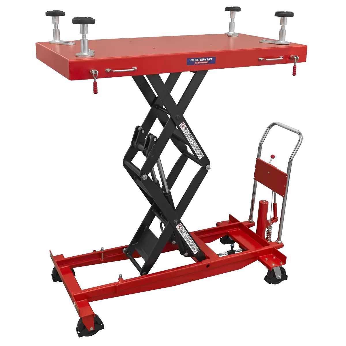 Sealey EVBT1000 EV Battery Lift/Hydraulic Platform Truck High Lift