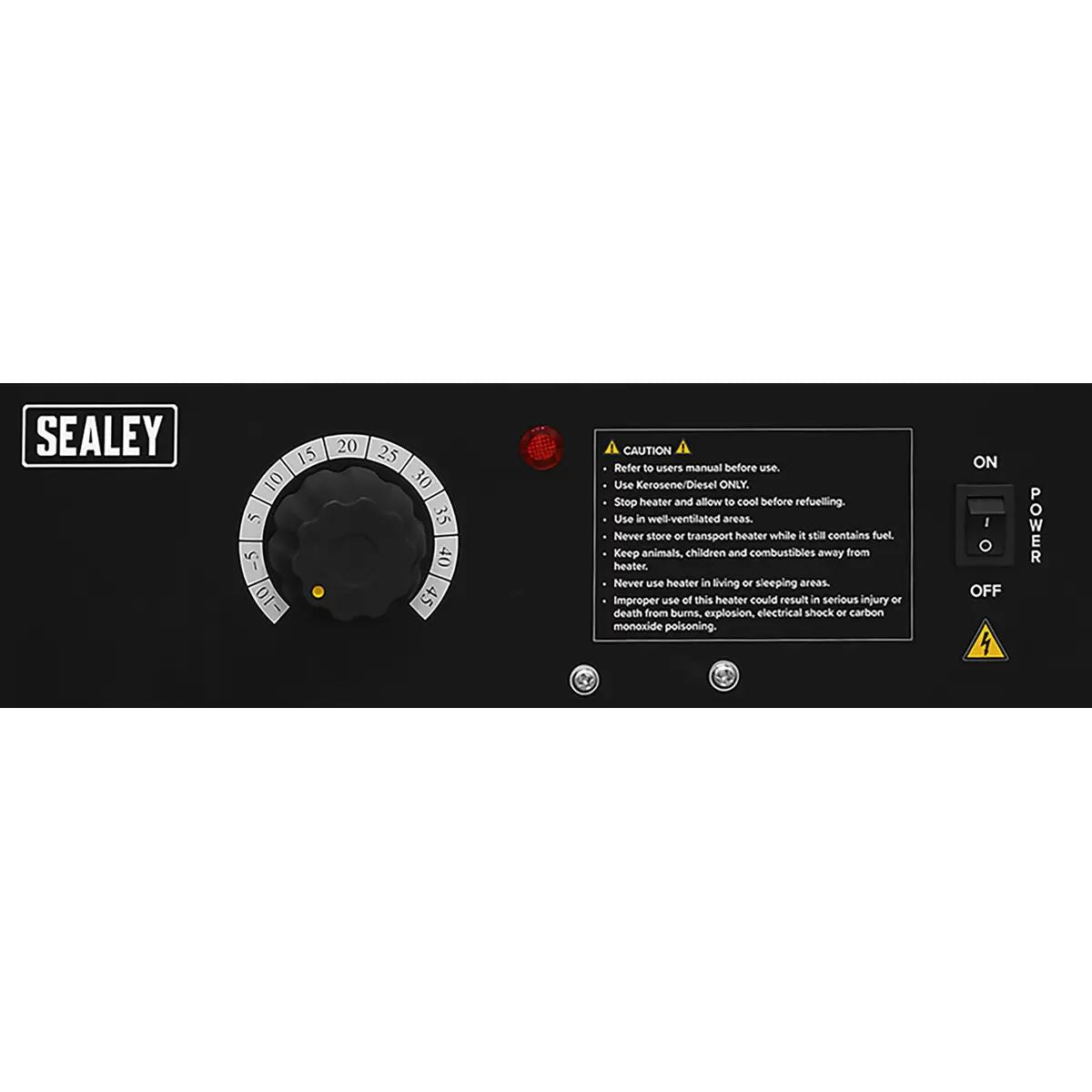 Sealey AB2050 56L Space Warmer Paraffin Kerosene Diesel Heater 230V/340W