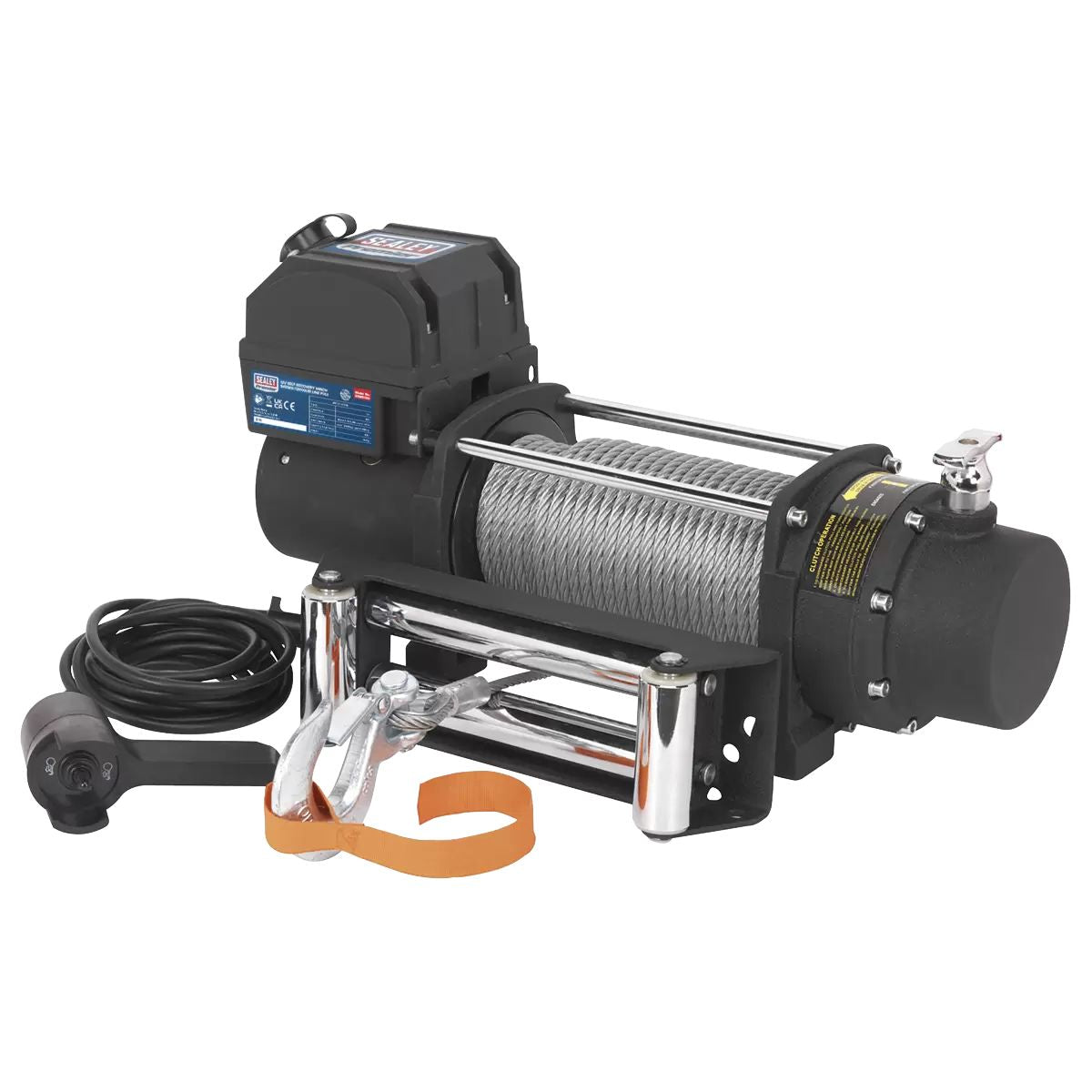 Sealey SRW5450KIT 12V Self-Recovery Wireless Winch Combo Kit