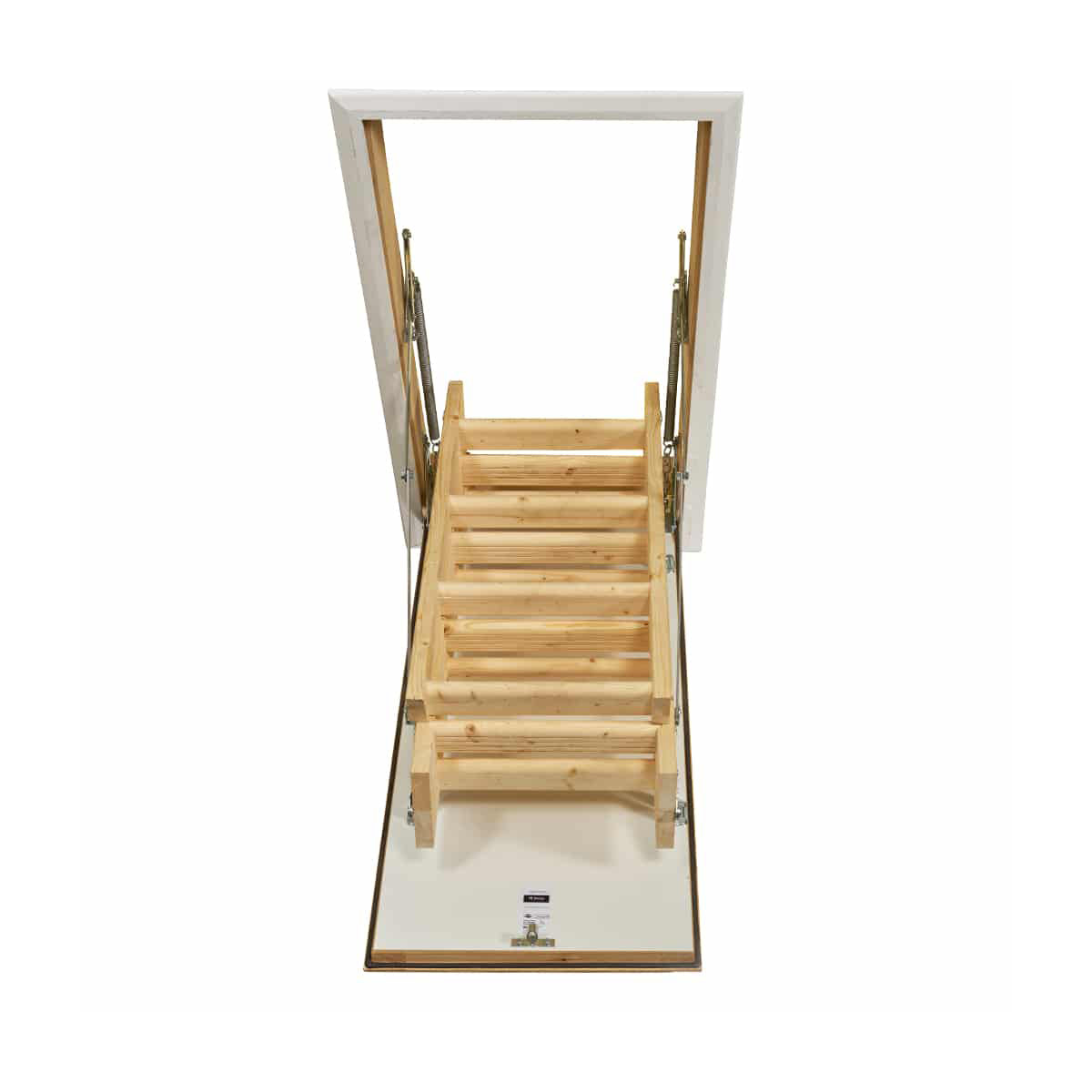 TB Davies EUROFOLD Timber Wooden Loft Ladder Safe, Easy to Install and Slip Resistant 1530-000