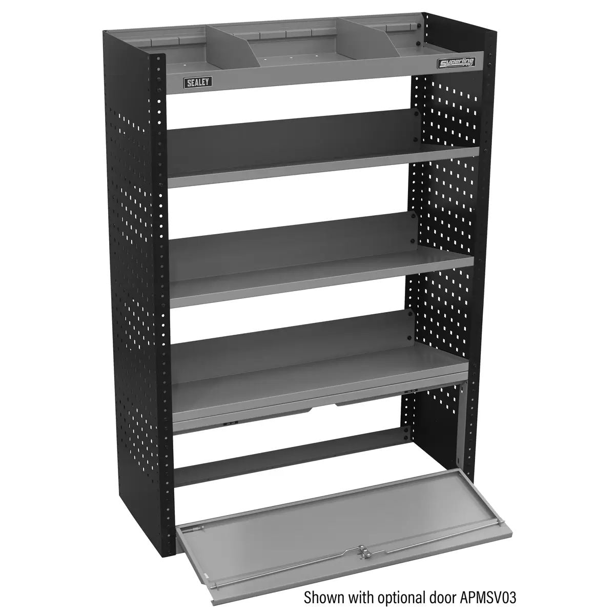 Sealey APMSV02 Modular Slanted Shelf Van Storage Unit 925mm