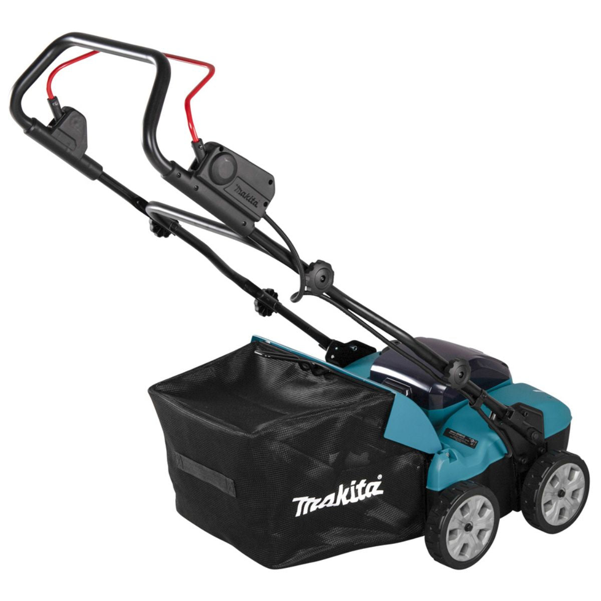 Makita UV001GM201 380mm 40V Max Brushless Lawn Scarifier With 2 x 4.0Ah Batteries & Charger