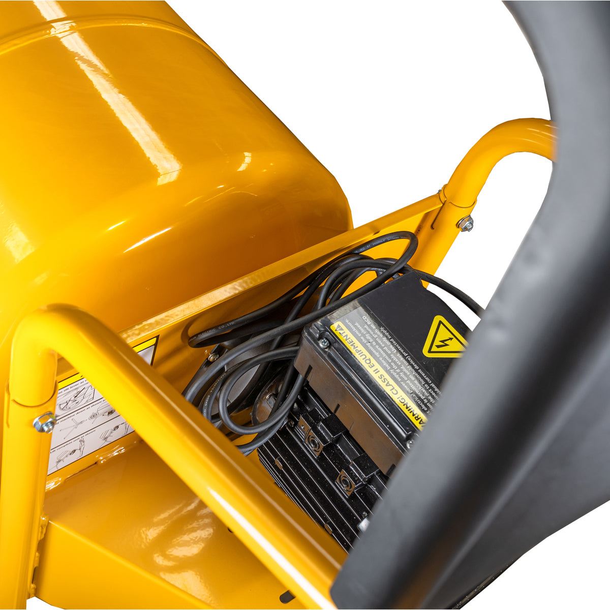 JCB CM150E Electric 134L Seam Welded Cement Mixer 550W 100L Working Capacity 230V