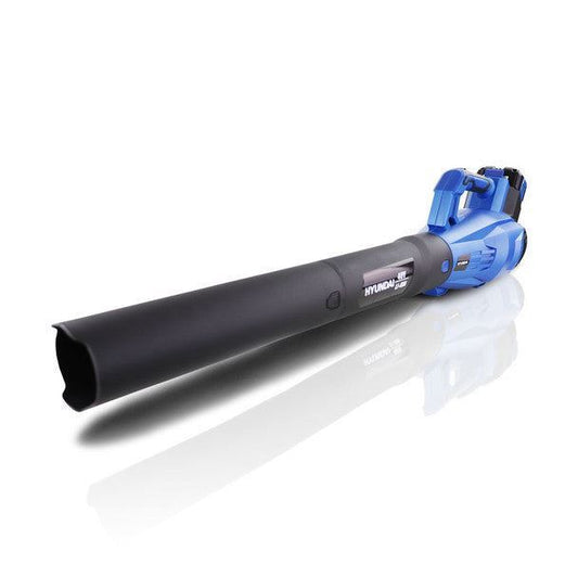 Hyundai HYB40LI 40V Cordless Leaf Blower, 132mph Air Speed, Lightweight, Li-Ion Battery Powered Garden Blower
