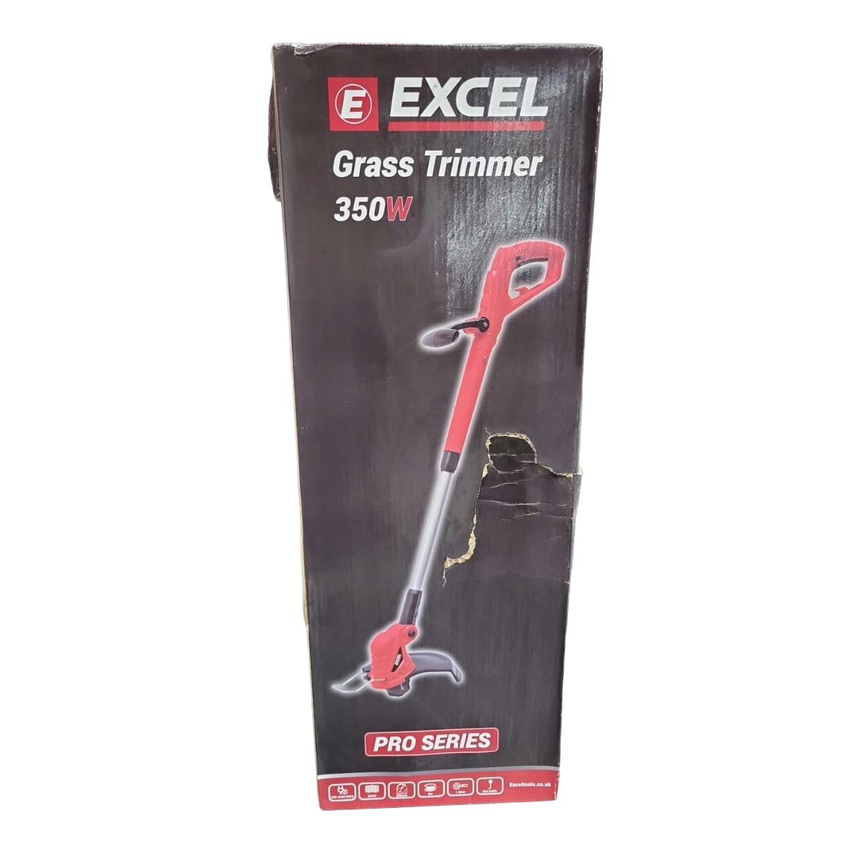 Excel 250mm Electric Grass Trimmer Cutter Heavy Duty 350W/240V Item Condition Damaged Box