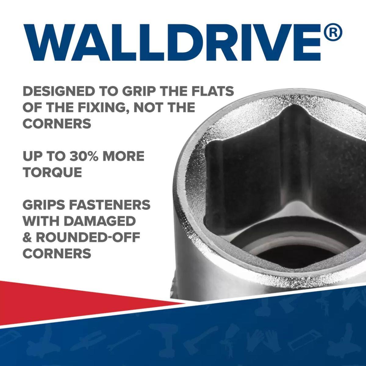 Sealey IS190D Premier Deep Impact Socket 1 inch Sq Drive 90mm