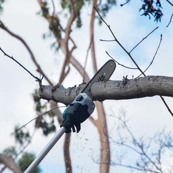 Makita DUA301PG2 36V LXT Brushless Telescopic Pole Chainsaw with 2 x 6.0Ah Batteries & Charger