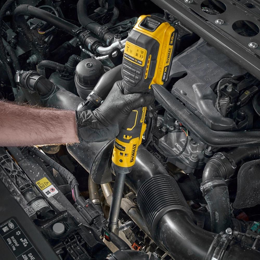 Dewalt DCF514EN-XJ 18V XR Brushless 1/4'' Extended Open Head Ratchet Body Only