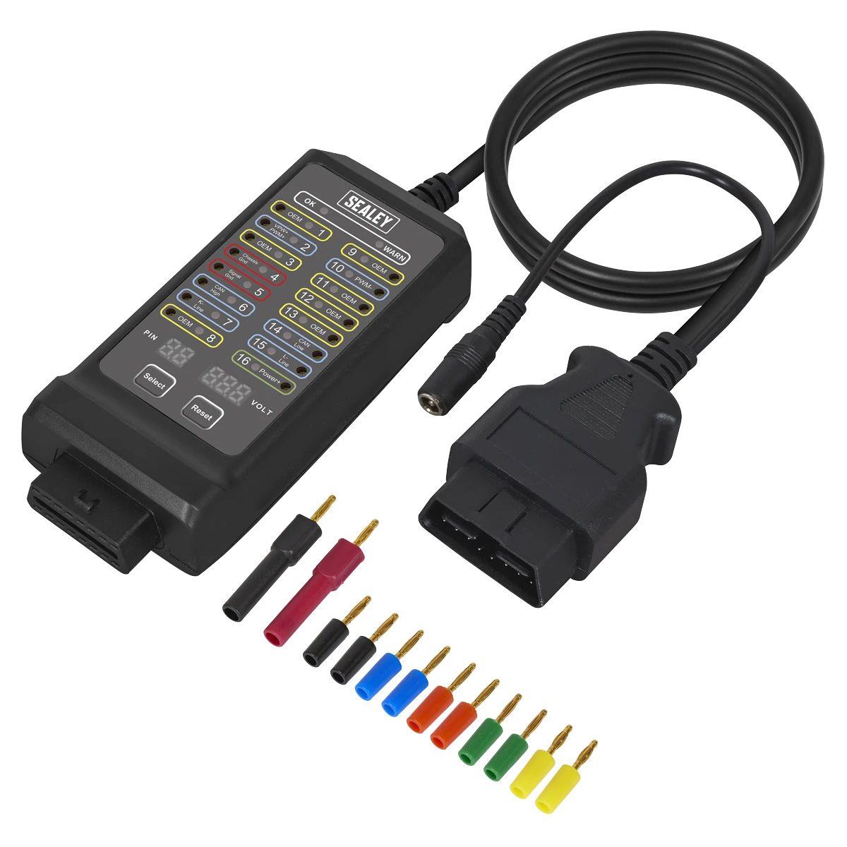 Sealey VS8813 OBD Breakout Box 16-Pin 12V/24V