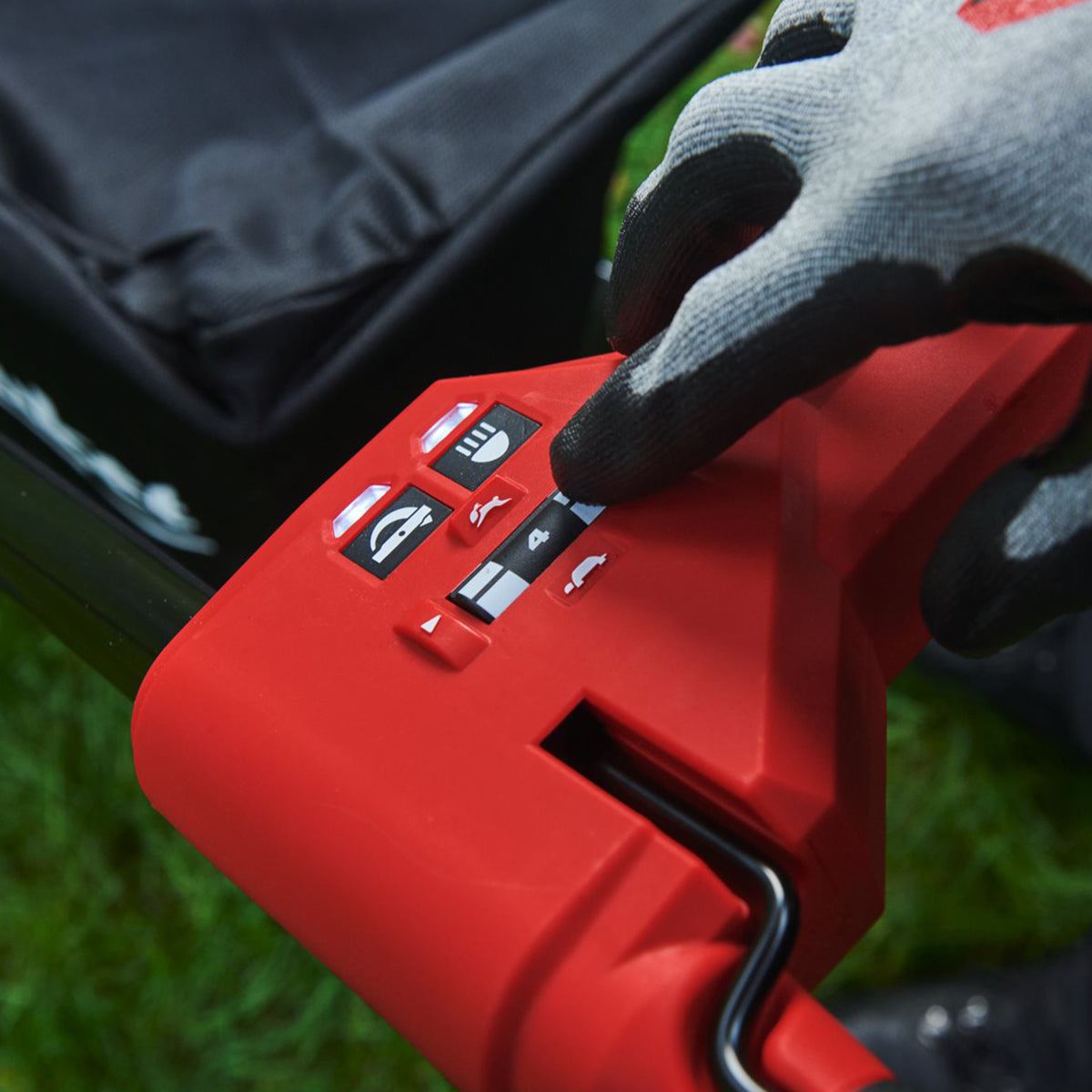 Milwaukee M18F2LM46-0 36V FUEL Brushless 46cm Self Propelled Lawn Mower with 2 x 5.5Ah Battery & Charger