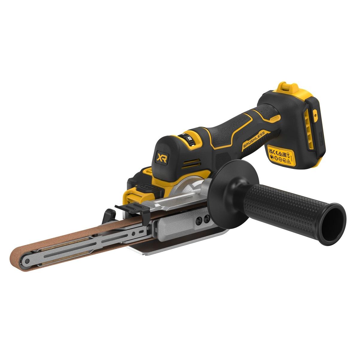 Dewalt DCM200NT-XJ 18V XR Brushless Band File With 1 x 4.0Ah Battery Charger & Case