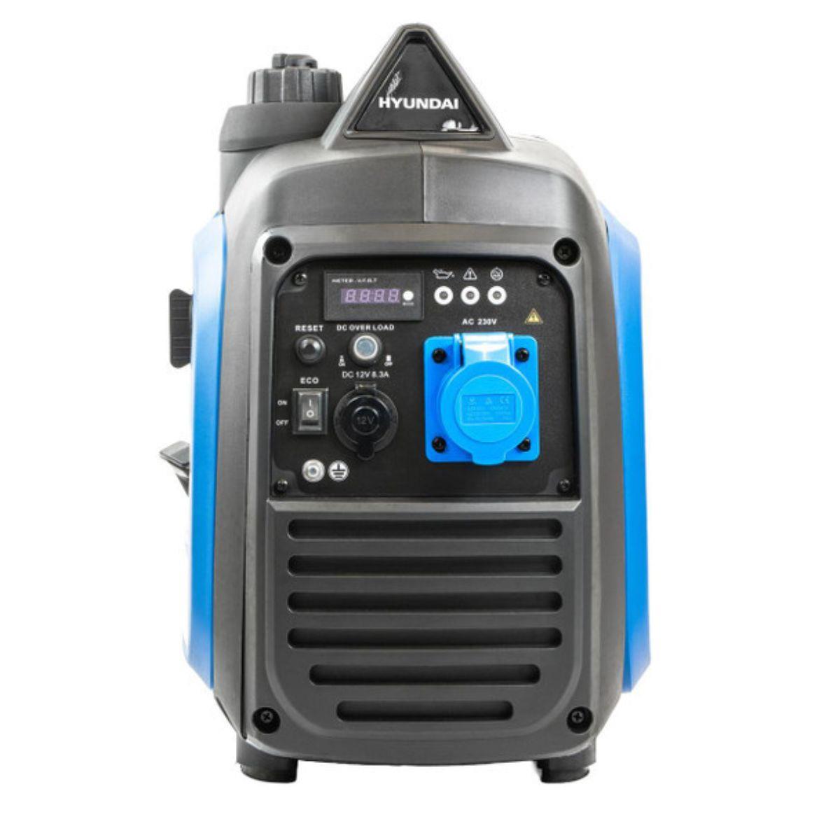 Hyundai HY3900Si Inverter Generator Recoil Start Pure Sine Wave 230V/3300W