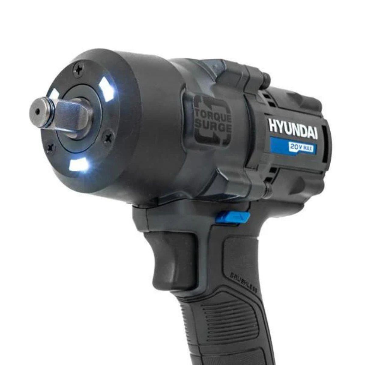 Hyundai IW20X-700 20V Cordless Impact Wrench, 700Nm High-Torque Body Only