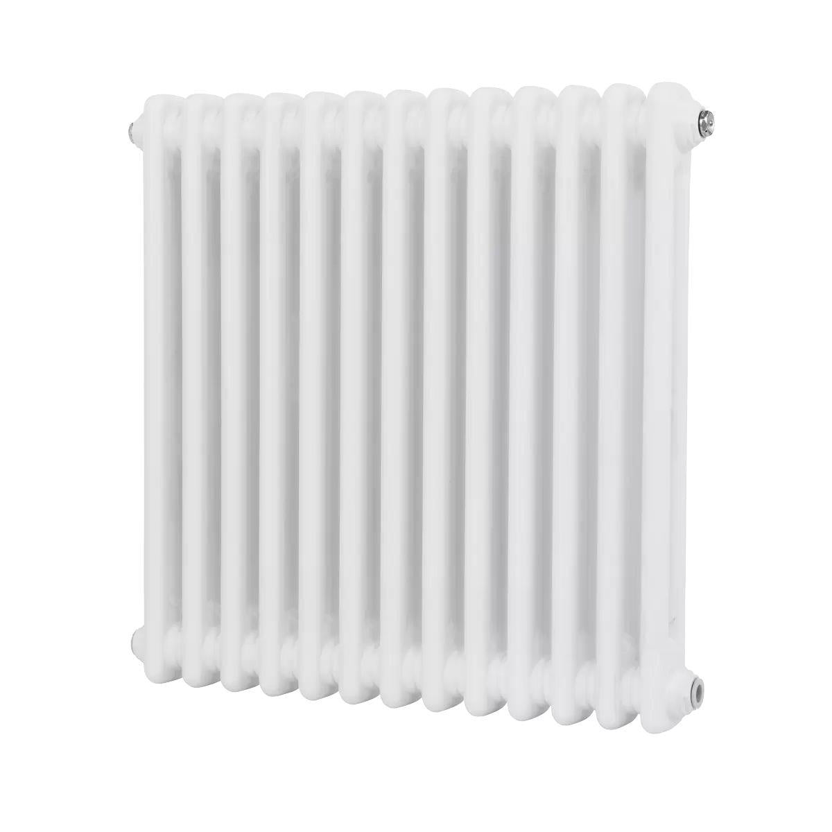 Sealey DH367 Baridi Horizontal Traditional 2 Column Radiator 600 x 607mm White