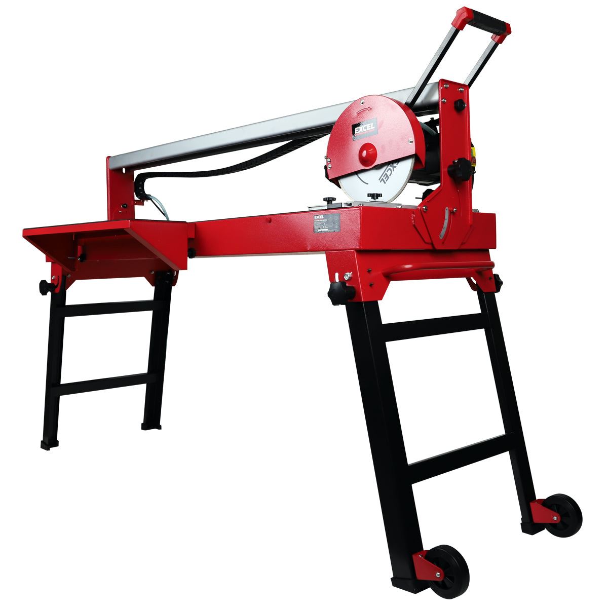 Excel 1250mm Wet Tile Cutter Bridge Saw 240V/1200W with Continuous Rim Tile Saw Blade